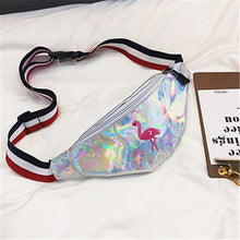 Load image into Gallery viewer, Flamingo Waist Bag