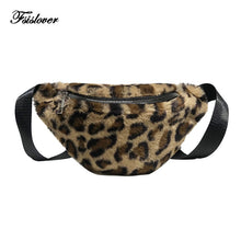 Load image into Gallery viewer, Leopard Waist Bag
