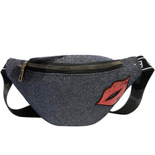 Load image into Gallery viewer, Red Lip Waist Bag