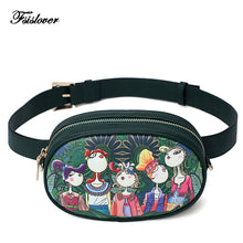 Load image into Gallery viewer, Vintage Green Waist Bag