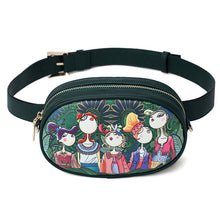 Load image into Gallery viewer, Vintage Green Waist Bag